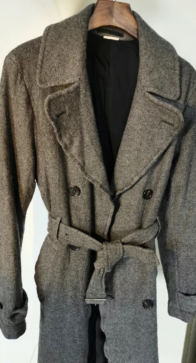 Comme des Garcons COMME des GARCONS HOMME DEUX Wool Coat Size US S / EU 44-46 / 1 - 9 Thumbnail