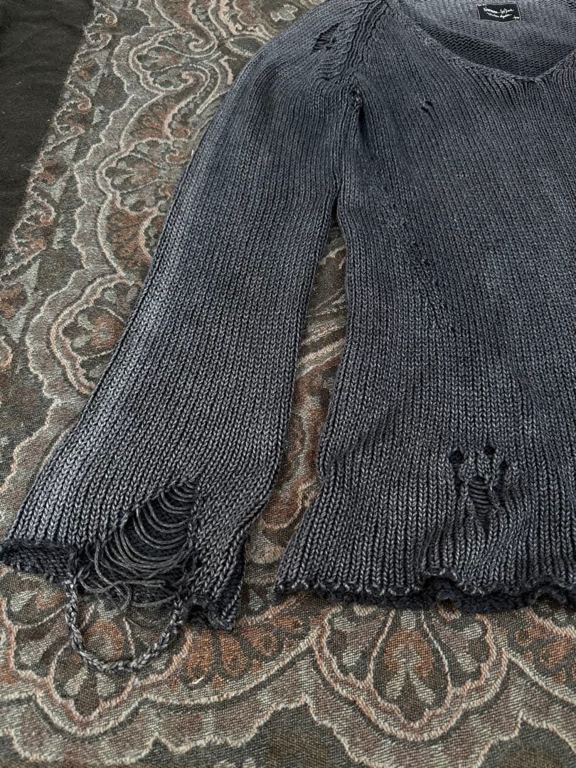 NUMBER (N)INE 07SS ABOUT A BOY Knitwear Black Size 2