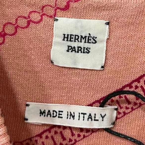 Hermes Hermes Ribbed Crewneck Print Sweater Size US XL / EU 56 / 4 - 4 Thumbnail