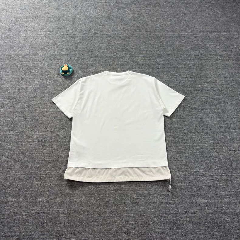 Prada Prada White Slogan Spliced T-shirt Size US XL / EU 56 / 4 - 2 Thumbnail