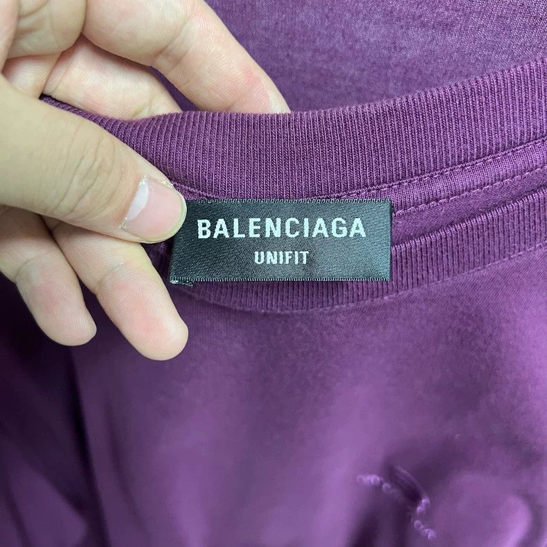 Balenciaga Balenciaga Double Hook Embroidered Tee Size US XXS / EU 40 - 3 Thumbnail