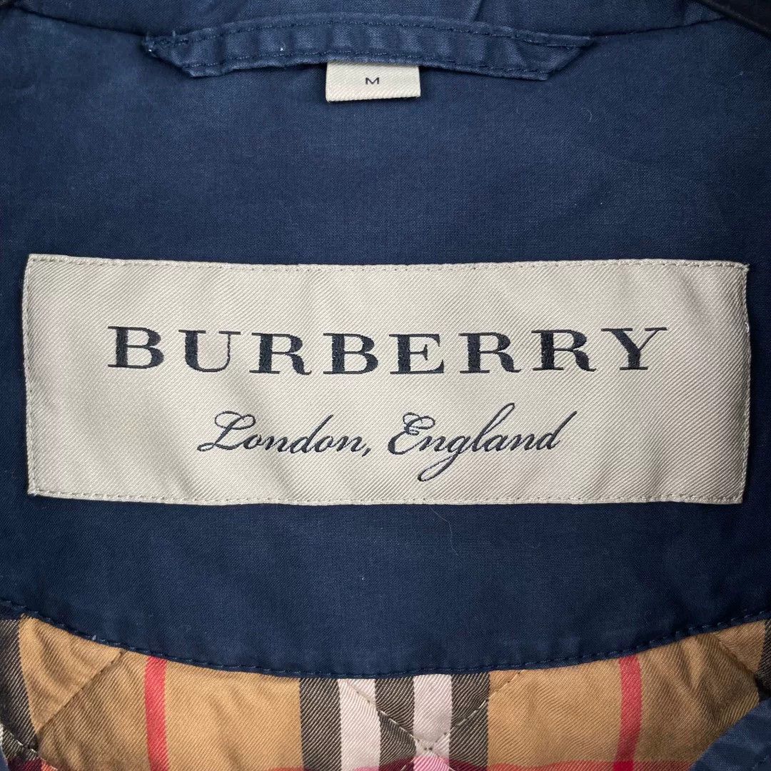 Burberry Burberry Quilted Embroidered Cotton Coat Size US M / EU 48-50 / 2 - 3 Thumbnail