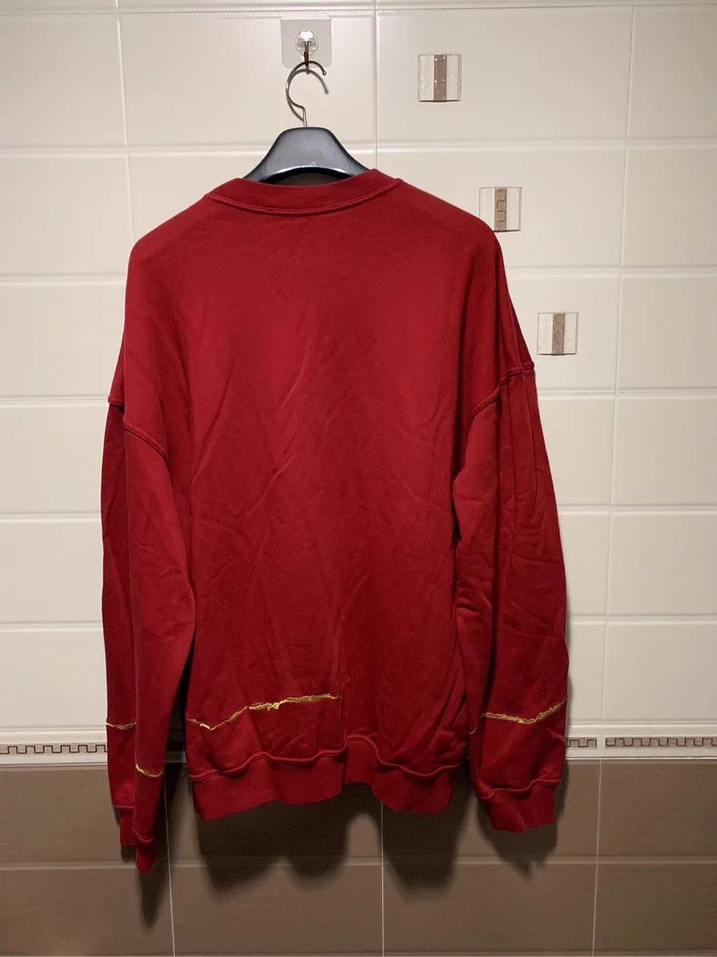 Haider Ackermann Haider Ackermann Gold Thread Embroidered Sweatshirt Size US XS / EU 42 / 0 - 2 Thumbnail
