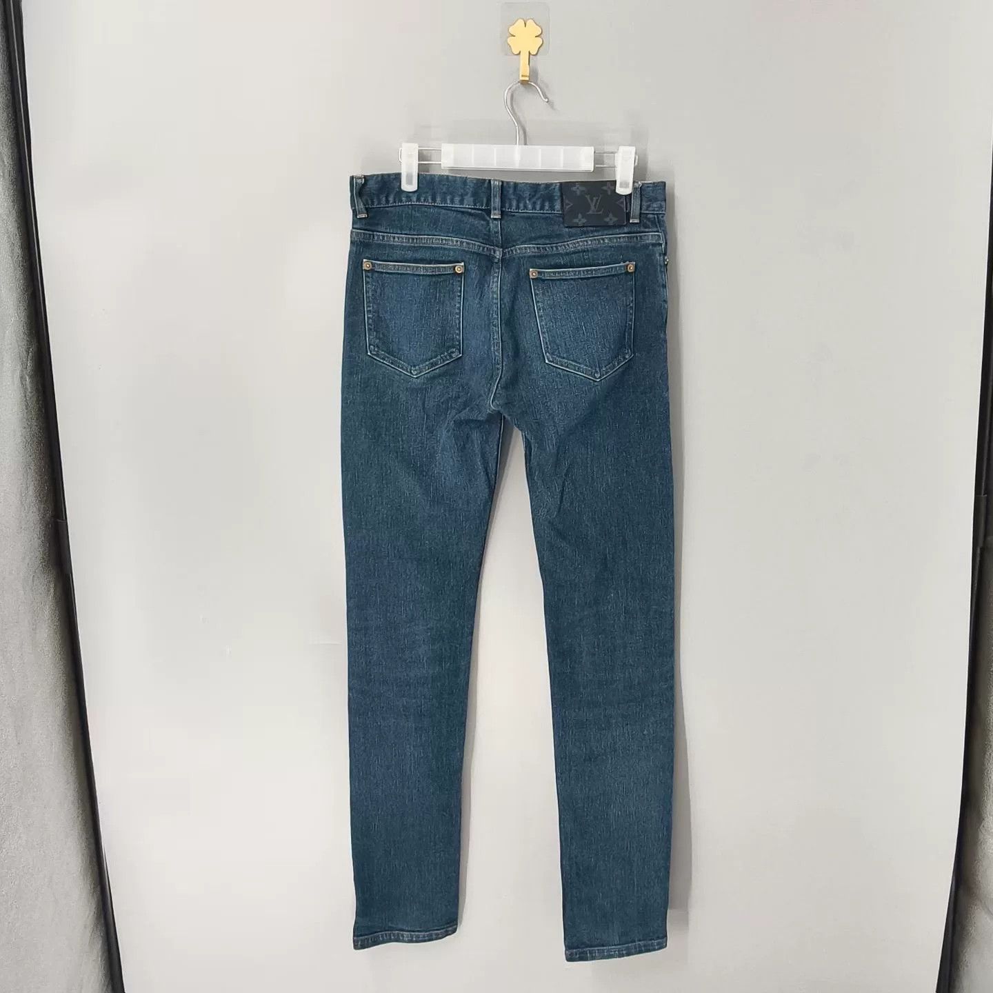 Louis Vuitton Louis Vuitton Logo Denim Jeans Size US 30 / EU 46 - 2 Thumbnail