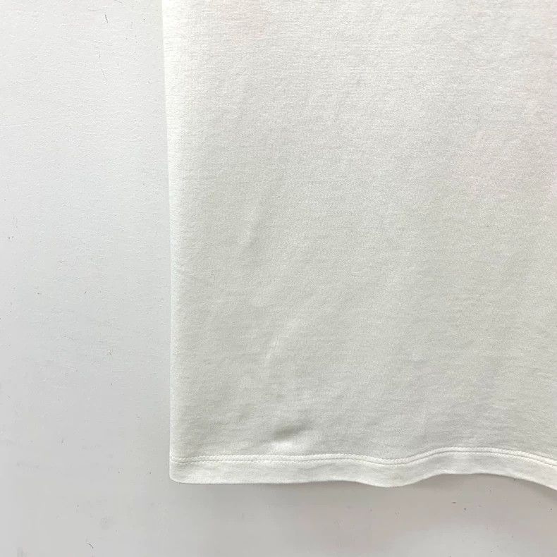 Celine Celine White Logo Print Cotton T-Shirt Size US L / EU 52-54 / 3 - 4 Thumbnail
