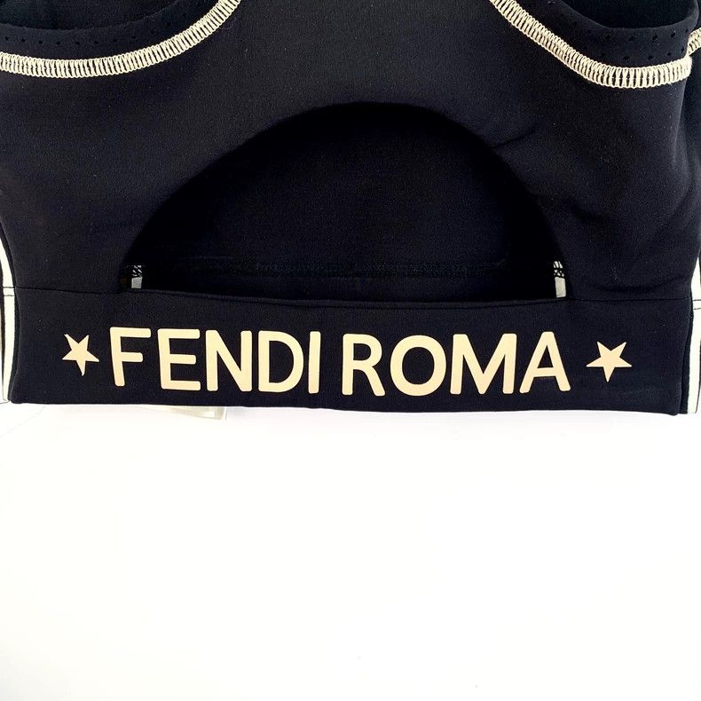Fendi Fendi Colorblock Logo Sleeveless Tank Size US S / EU 44-46 / 1 - 5 Thumbnail