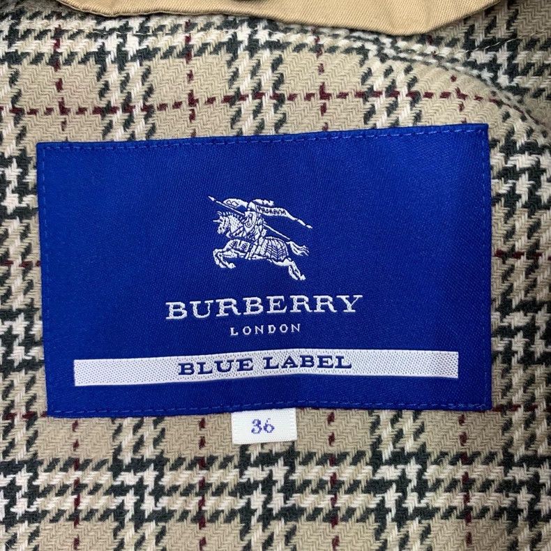 Burberry Burberry Cotton Trench Coat with Belt Size US XS / EU 42 / 0 - 5 Thumbnail