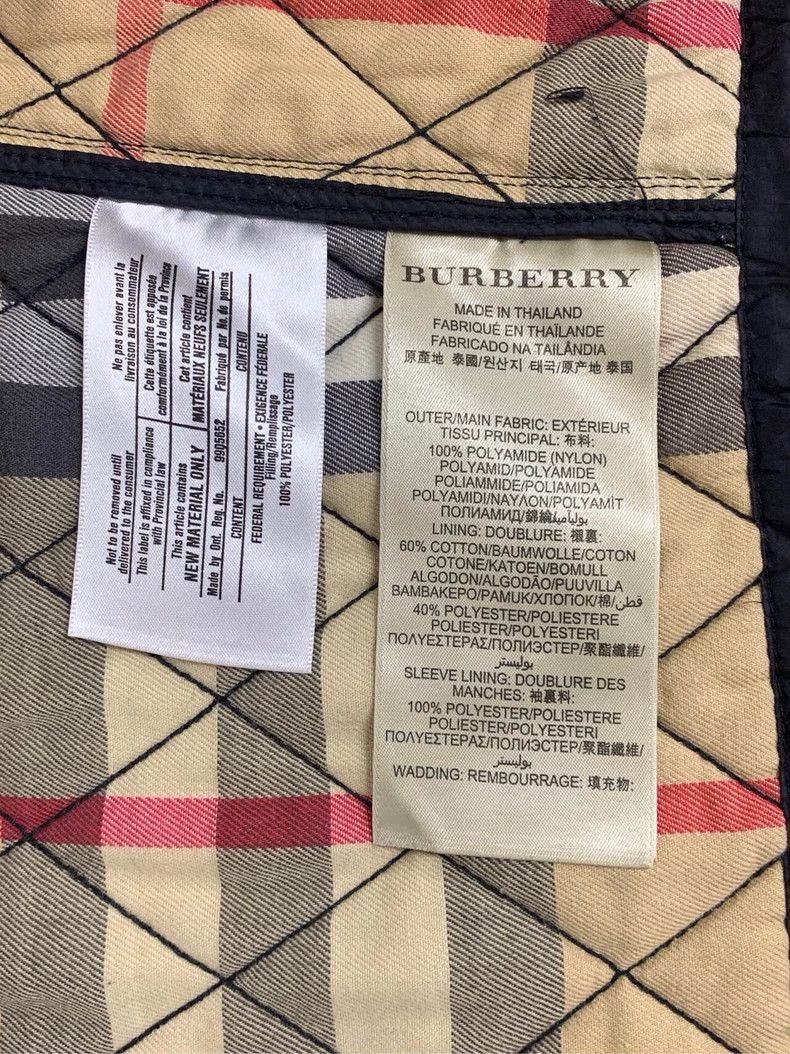 Burberry Burberry Quilted Collar Cotton Coat Size US M / EU 48-50 / 2 - 7 Thumbnail