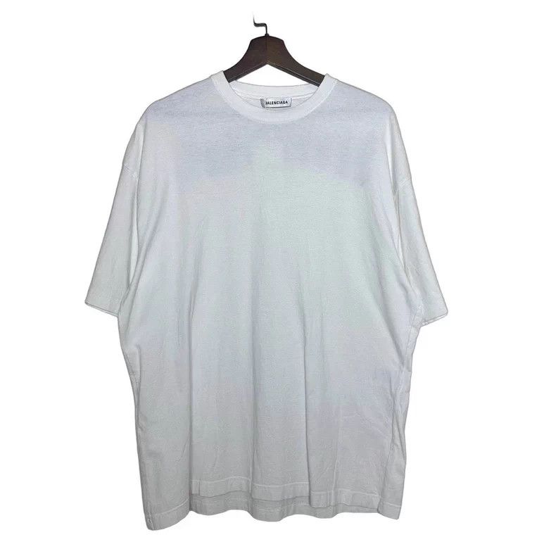 Balenciaga Balenciaga Floral Print White T-shirt Size US S / EU 44-46 / 1 - 2 Thumbnail