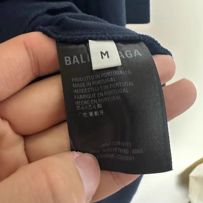 Balenciaga Balenciaga Eiffel Tower Print Tee Size US M / EU 48-50 / 2 - 5 Thumbnail