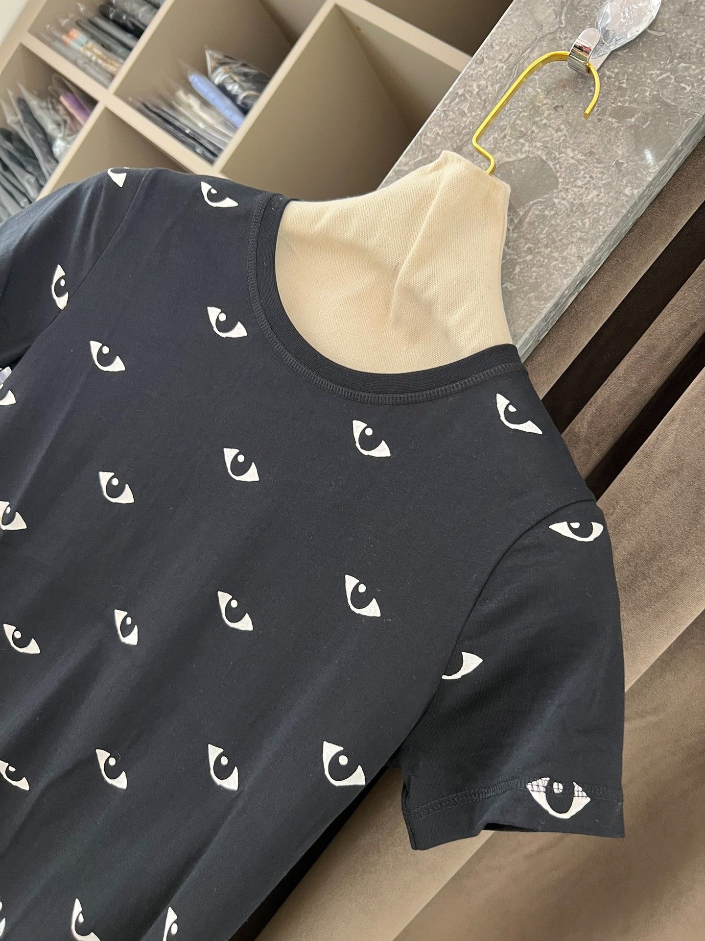 Kenzo kenzo women's classic t-shirt with eye print Size US S / EU 44-46 / 1 - 2 Thumbnail