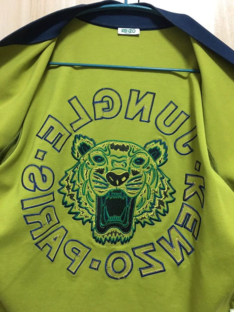 Kenzo KENZO Men's Blue Sweatshirt Jacket Size US L / EU 52-54 / 3 - 9 Thumbnail