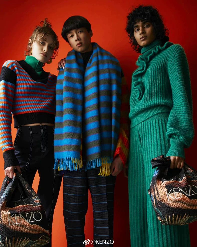 Kenzo Kenzo Striped Turtleneck Sweater Size US S / EU 44-46 / 1 - 8 Thumbnail
