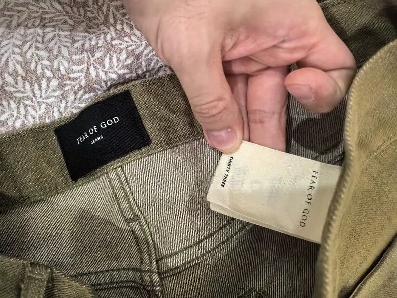 Fear of God Fear of God 5th Jeans Size 33 Size US 33 - 6 Thumbnail