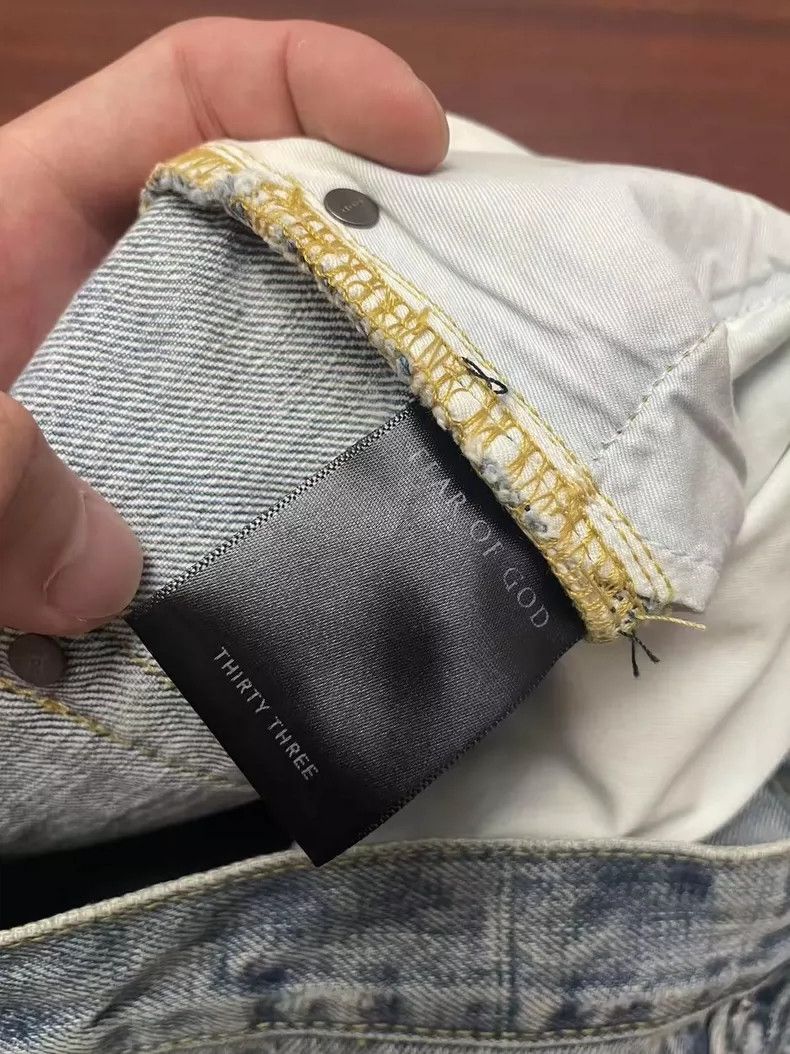 Fear of God Fear of God 4th Season Blue Jeans Size US 33 - 3 Thumbnail