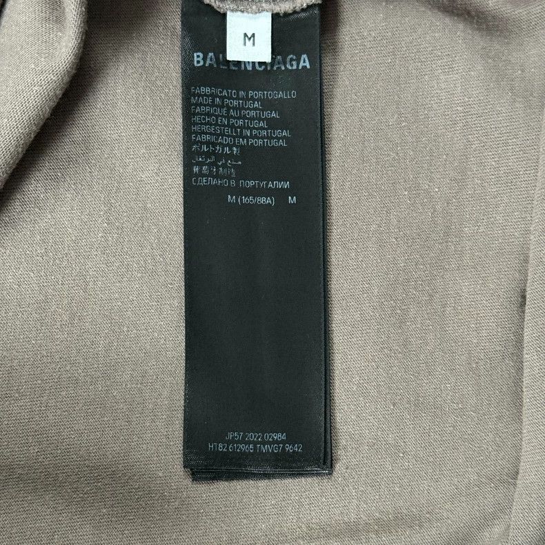 Balenciaga Balenciaga Brown BB Lock Short Sleeve Size US M / EU 48-50 / 2 - 6 Thumbnail