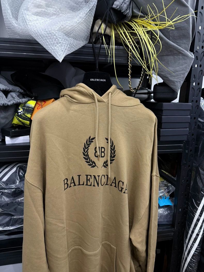 Balenciaga Balenciaga Wheat Ear Beige Sweatshirt XS Size US XS / EU 42 / 0 - 2 Thumbnail