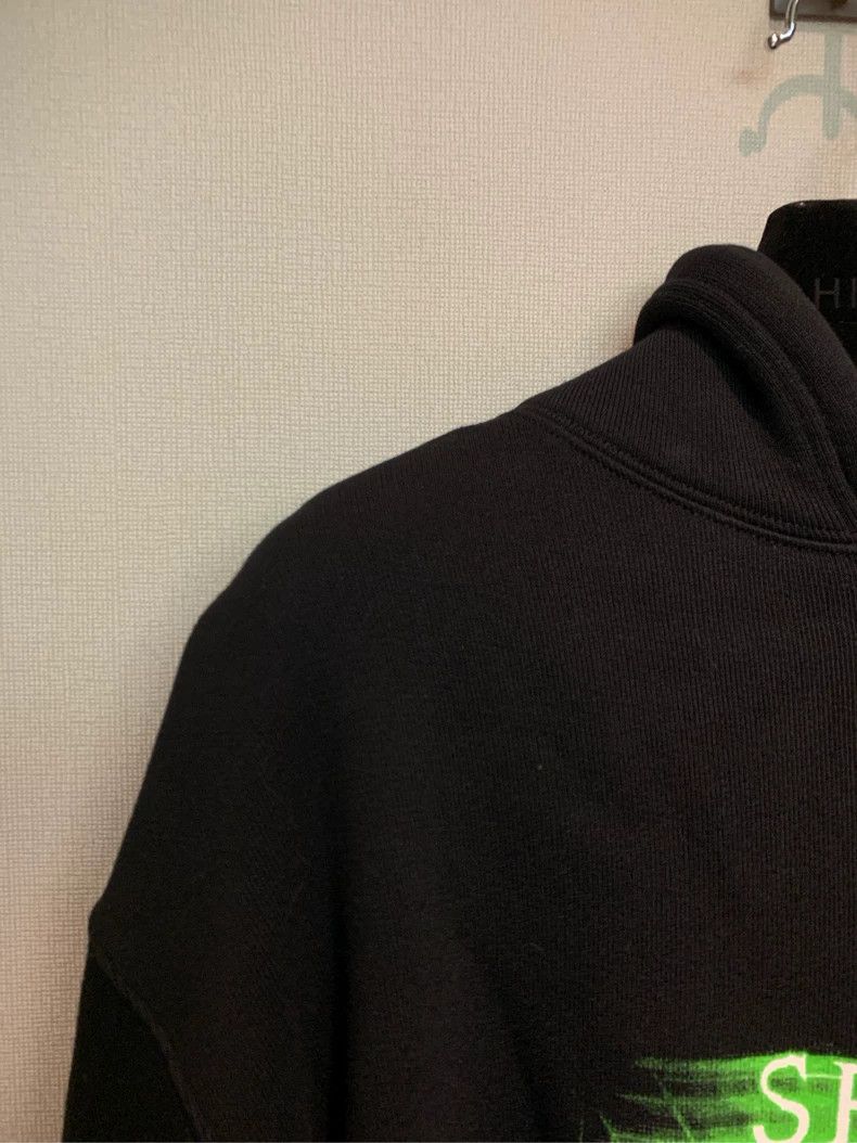Balenciaga Balenciaga Green Band Black Hoodie XS Size US XS / EU 42 / 0 - 4 Thumbnail