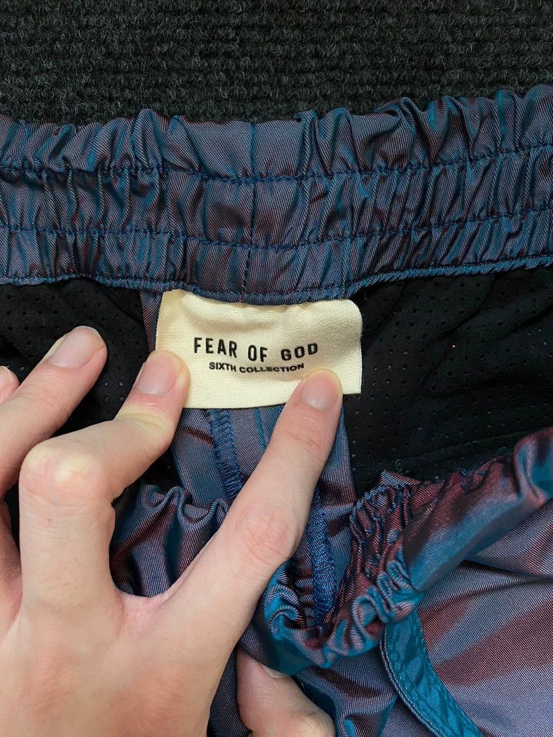 Fear of God Fear of God 6th Nylon Iridescent Pants XS Size US 26 / EU 42 - 2 Thumbnail