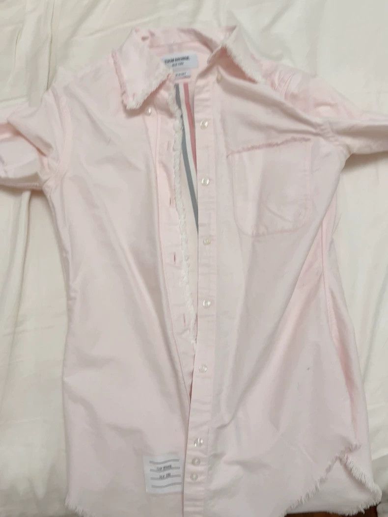 Thom Browne Thom Browne Light Pink Women's Shirt Size US S / EU 44-46 / 1 - 2 Thumbnail