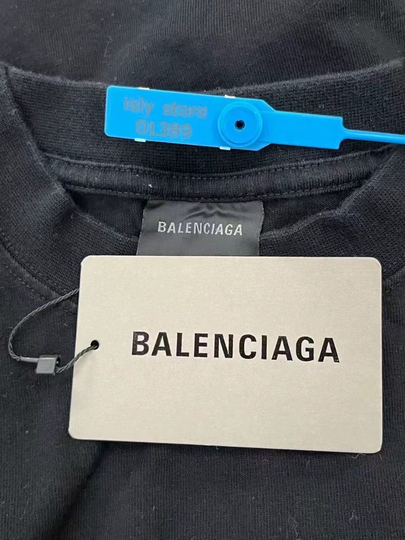 Balenciaga Balenciaga Logo Print Short Sleeve T-Shirt Size US XS / EU 42 / 0 - 5 Thumbnail