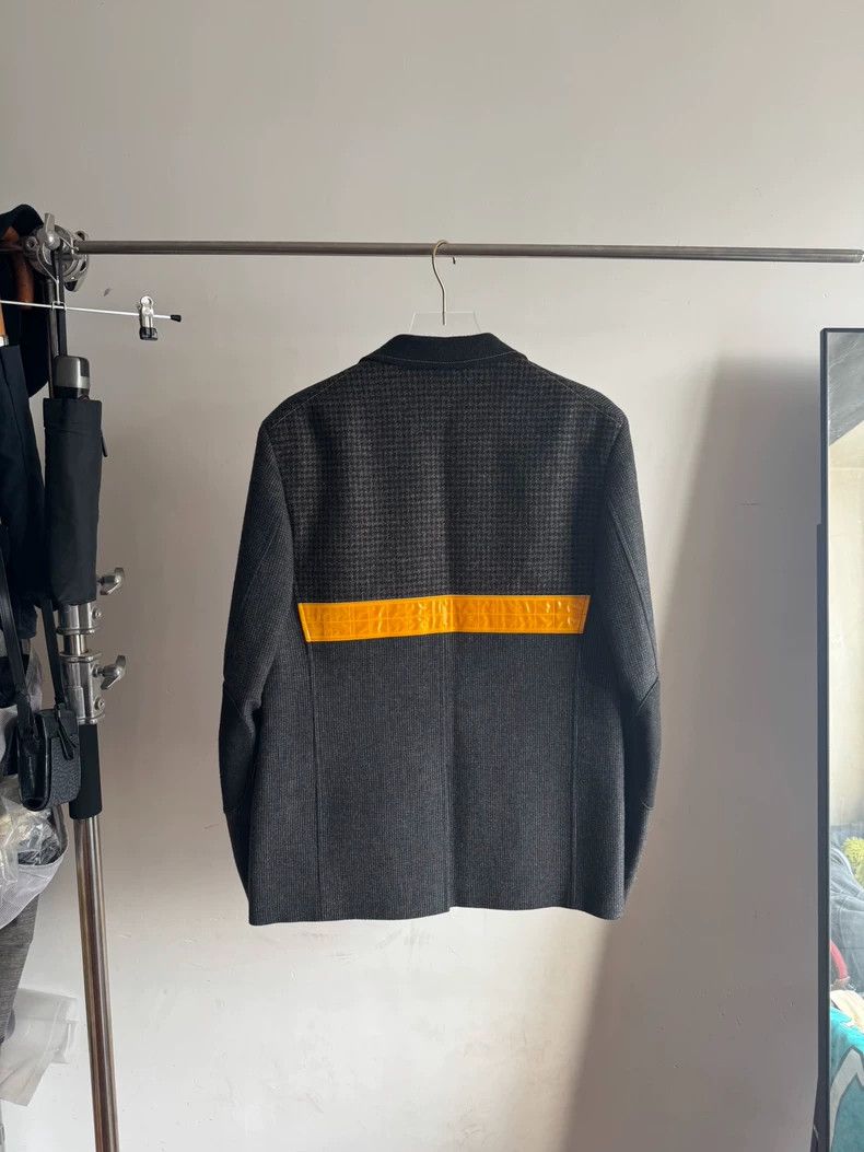 Junya Watanabe Junya Watanabe CDG Reflective Houndstooth Wool Blazer Size US L / EU 52-54 / 3 - 2 Thumbnail