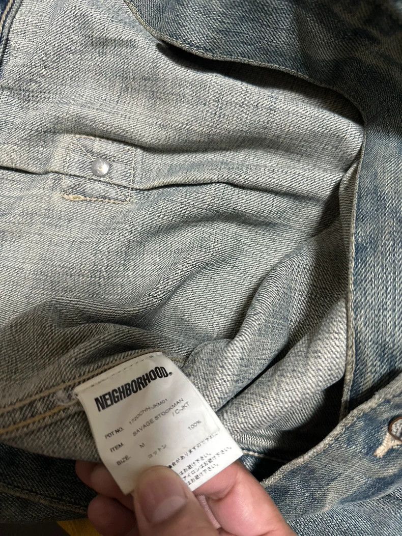 Neighborhood Neighborhood Denim Jacket Splatter Paint Size US M / EU 48-50 / 2 - 8 Thumbnail