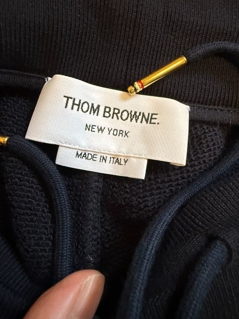 Thom Browne THOM BROWNE Classic Stripe Sweatpants Size US 29 - 3 Thumbnail