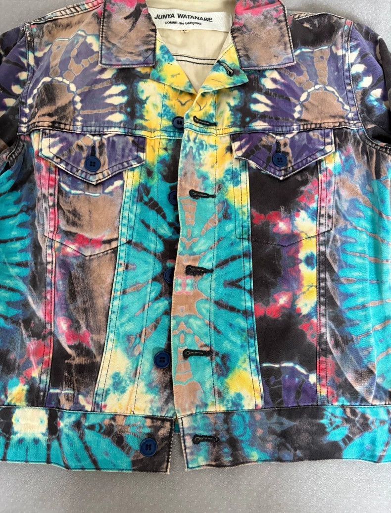 Junya Watanabe Junya Watanabe Vintage Tie-Dye Jacket Size US XS / EU 42 / 0 - 5 Thumbnail