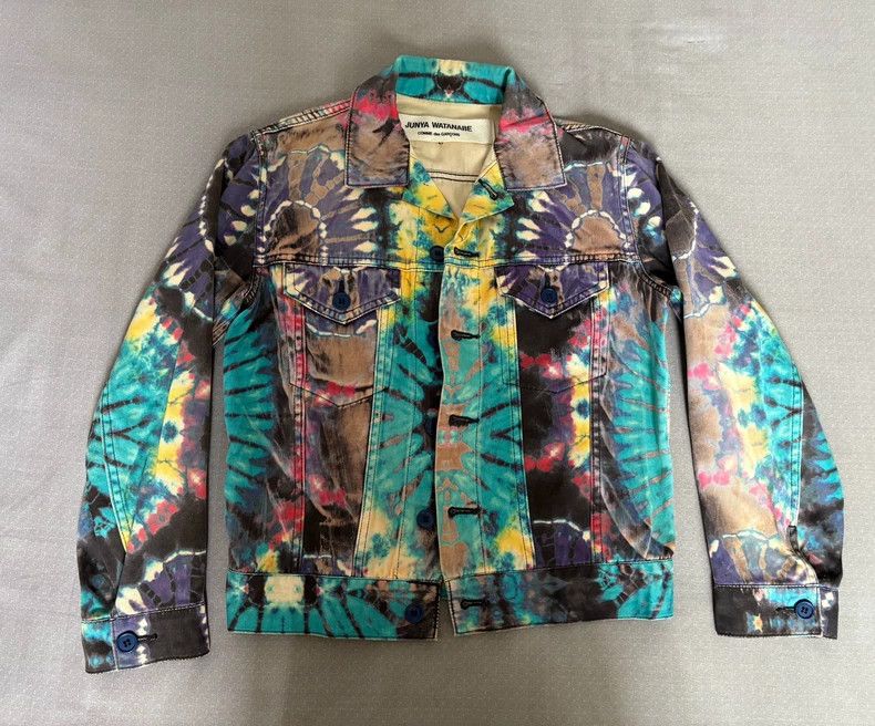 Junya Watanabe Junya Watanabe Vintage Tie-Dye Jacket Size US XS / EU 42 / 0 - 4 Thumbnail