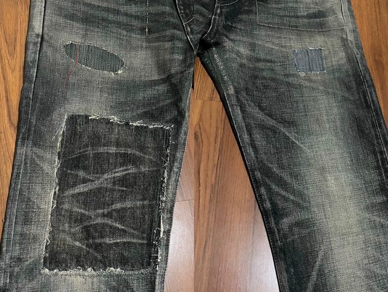 Neighborhood NEIGHBORHOOD 15AW Distressed Denim Jeans Size US 26 / EU 42 - 5 Thumbnail