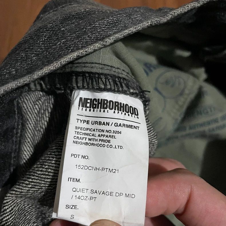 Neighborhood NEIGHBORHOOD 15AW Distressed Denim Jeans Size US 26 / EU 42 - 7 Thumbnail