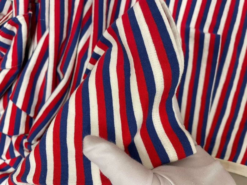 Loewe Loewe Red White Stripe Hooded Dress XS Size US XS / EU 42 / 0 - 8 Thumbnail