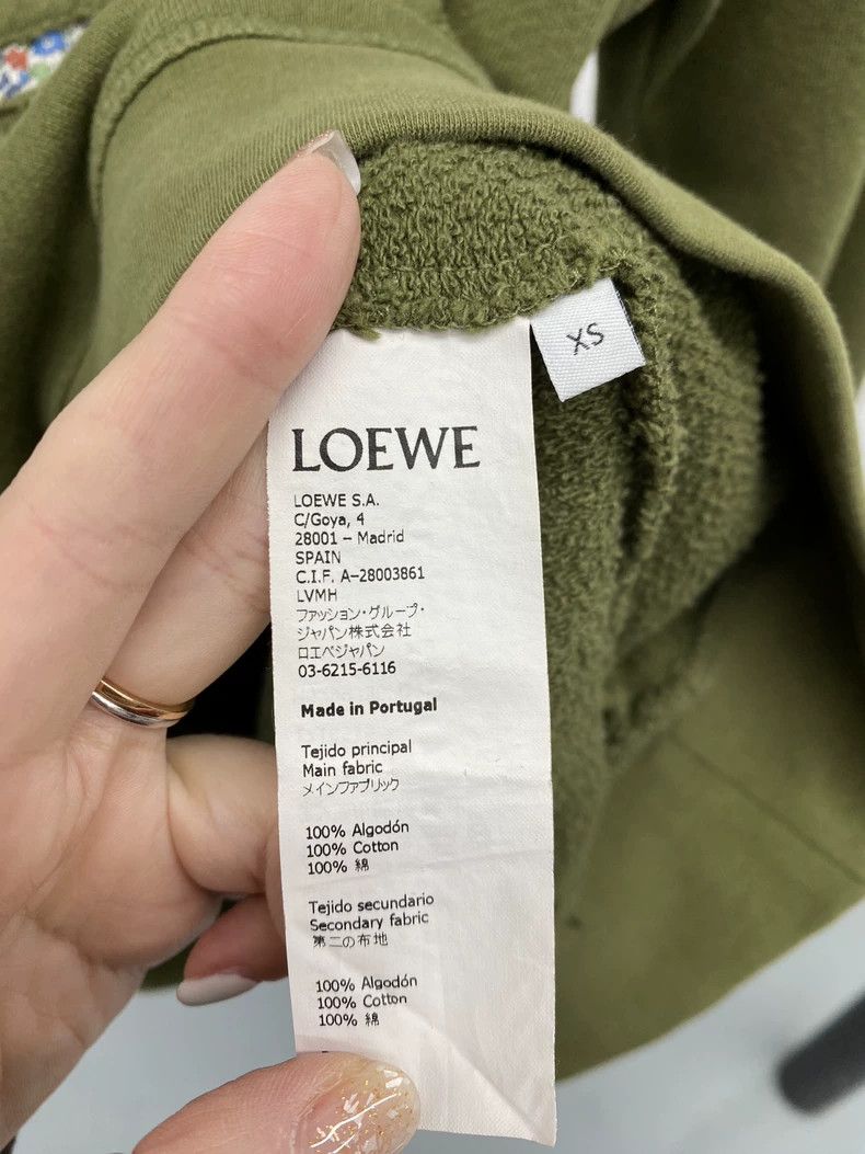 Loewe Loewe Logo Floral Crewneck Sweatshirt XS Size US XS / EU 42 / 0 - 4 Thumbnail
