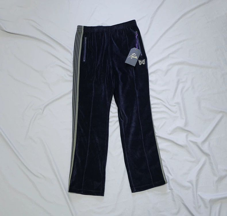 Needles NEEDLES Narrow Track Butterfly Striped Pants Size US 30 / EU 46 - 2 Thumbnail