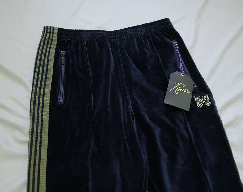 Needles NEEDLES Narrow Track Butterfly Striped Pants Size US 30 / EU 46 - 3 Thumbnail