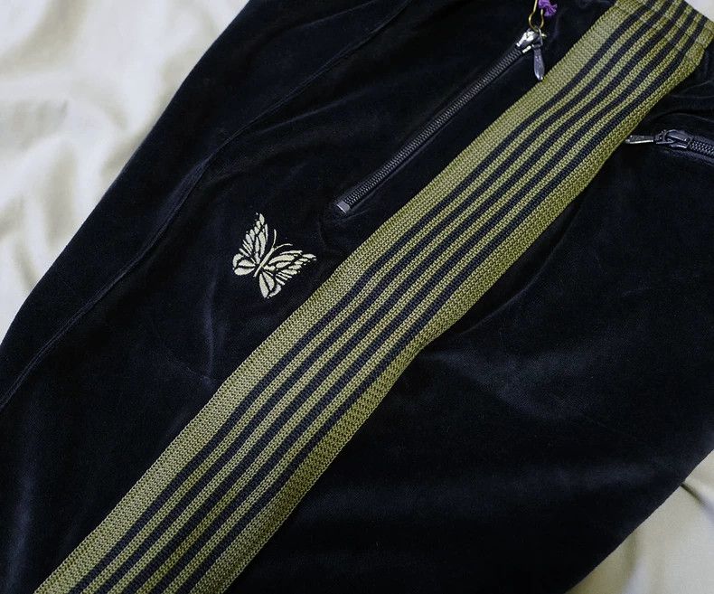 Needles NEEDLES Narrow Track Butterfly Striped Pants Size US 30 / EU 46 - 4 Thumbnail