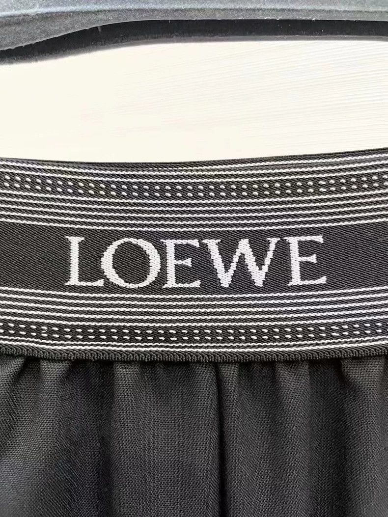 Loewe Loewe Black Wool Shorts Size XS Size US 34 / EU 50 - 2 Thumbnail