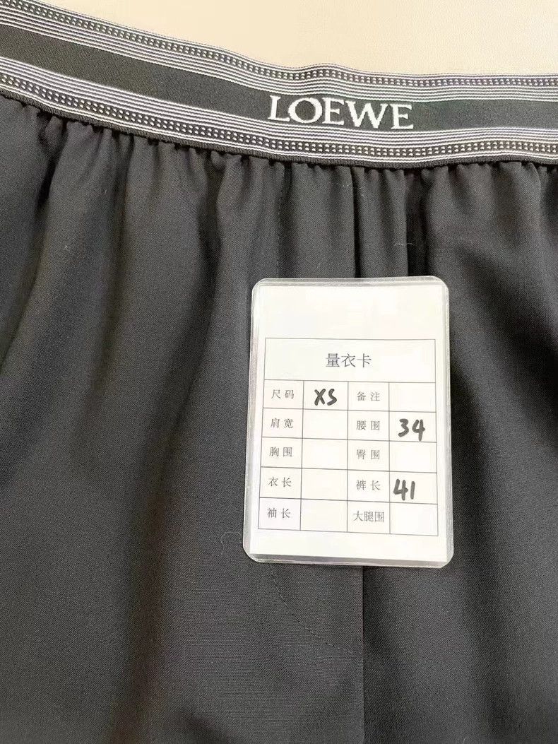 Loewe Loewe Black Wool Shorts Size XS Size US 34 / EU 50 - 5 Thumbnail