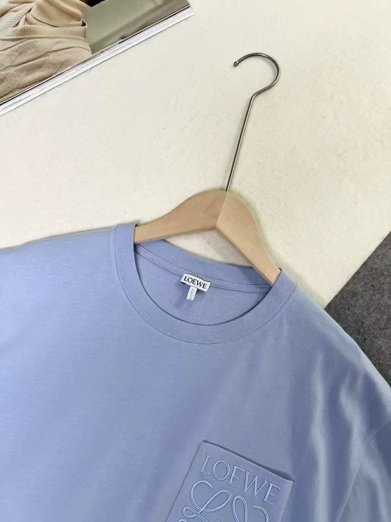 Loewe LOEWE Logo Embroidered Crewneck Tee Size US XS / EU 42 / 0 - 4 Thumbnail