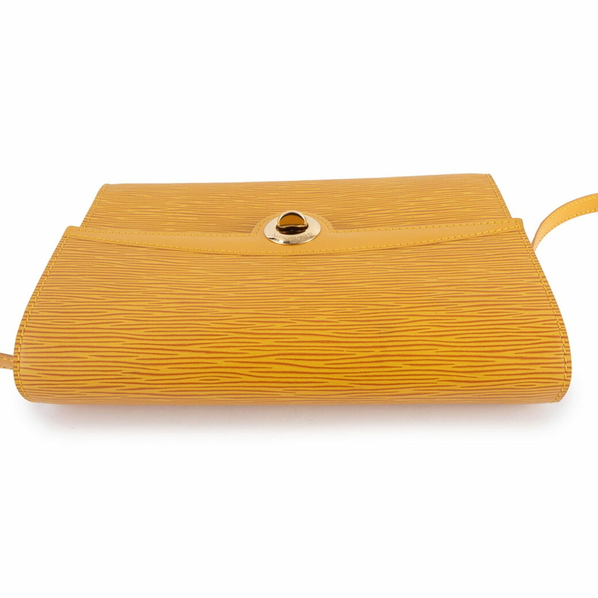 Louis Vuitton Louis Vuitton Arche Pochette Shoulder Bag in Epi Leather, Yellow, M52577 Size ONE SIZE - 6 Thumbnail
