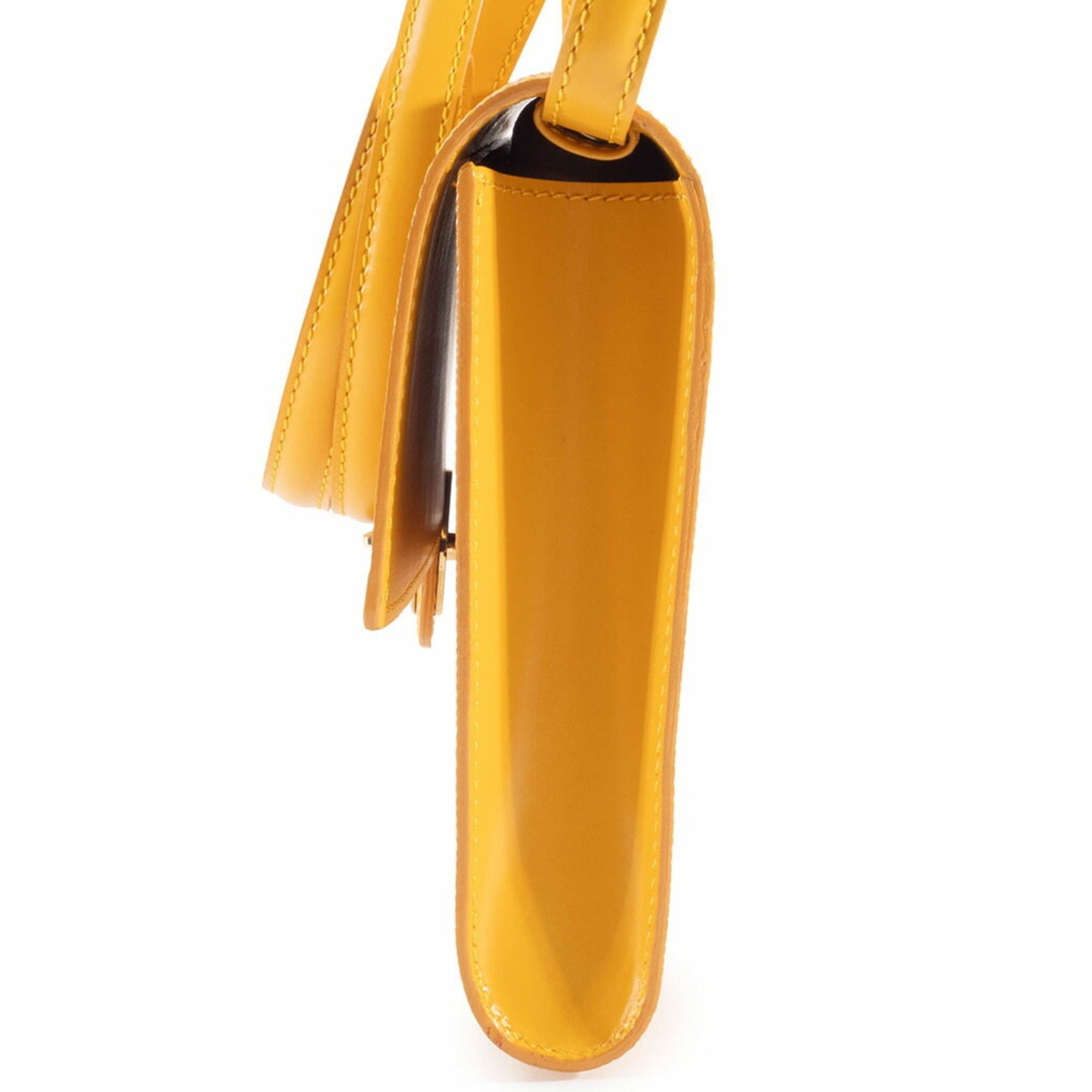 Louis Vuitton Louis Vuitton Arche Pochette Shoulder Bag in Epi Leather, Yellow, M52577 Size ONE SIZE - 5 Thumbnail