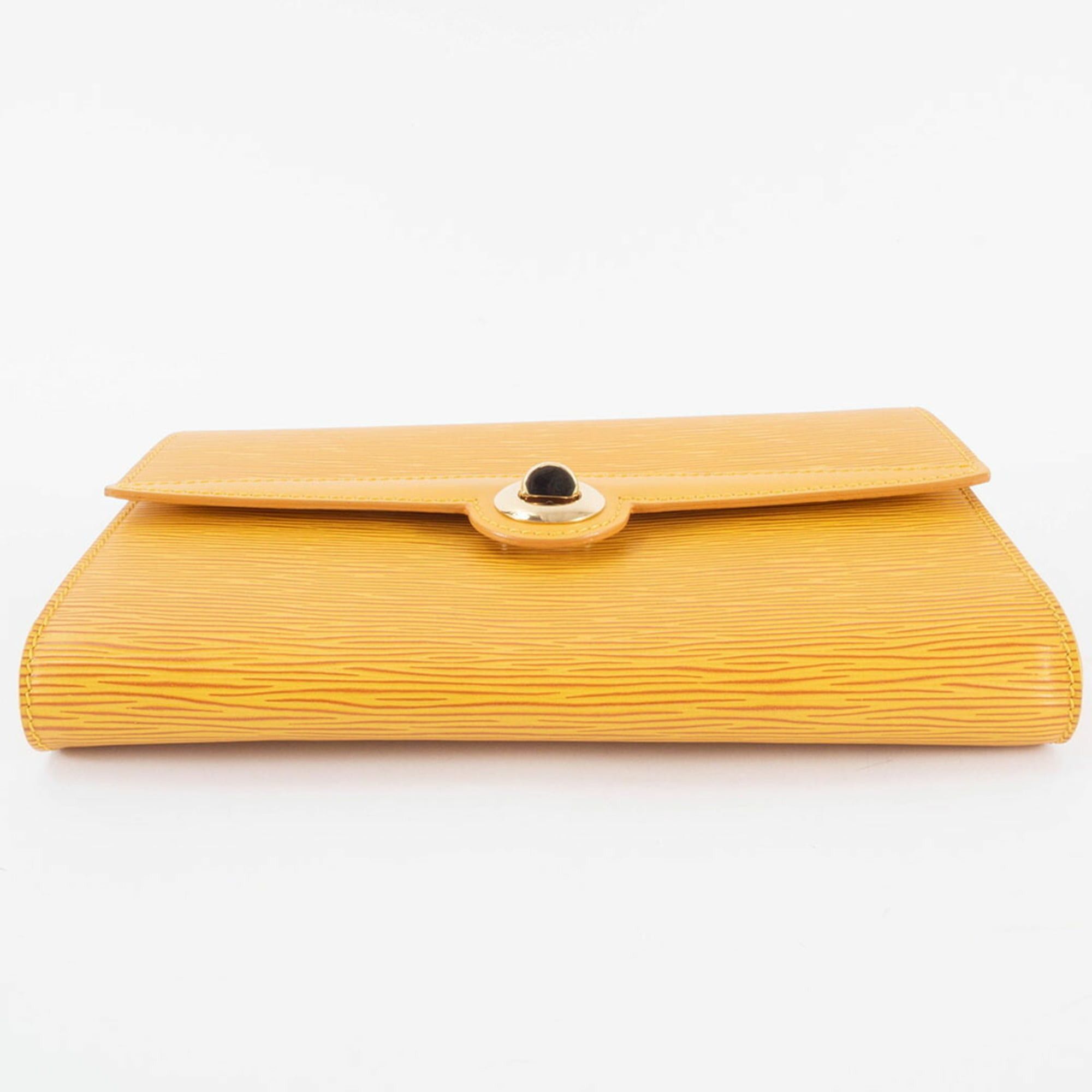 Louis Vuitton Louis Vuitton Arche Pochette Shoulder Bag in Epi Leather, Yellow, M52577 Size ONE SIZE - 7 Thumbnail