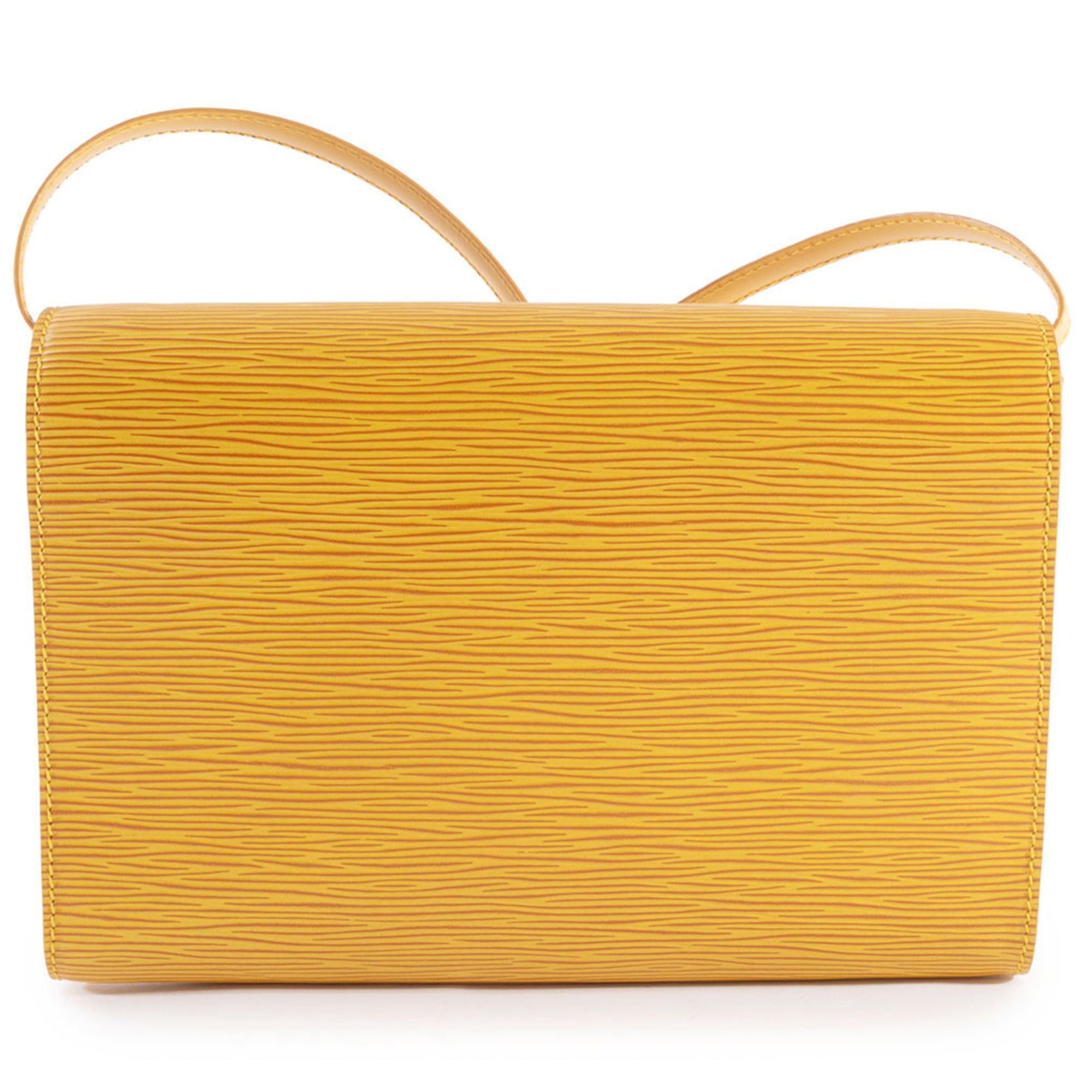 Louis Vuitton Louis Vuitton Arche Pochette Shoulder Bag in Epi Leather, Yellow, M52577 Size ONE SIZE - 3 Thumbnail
