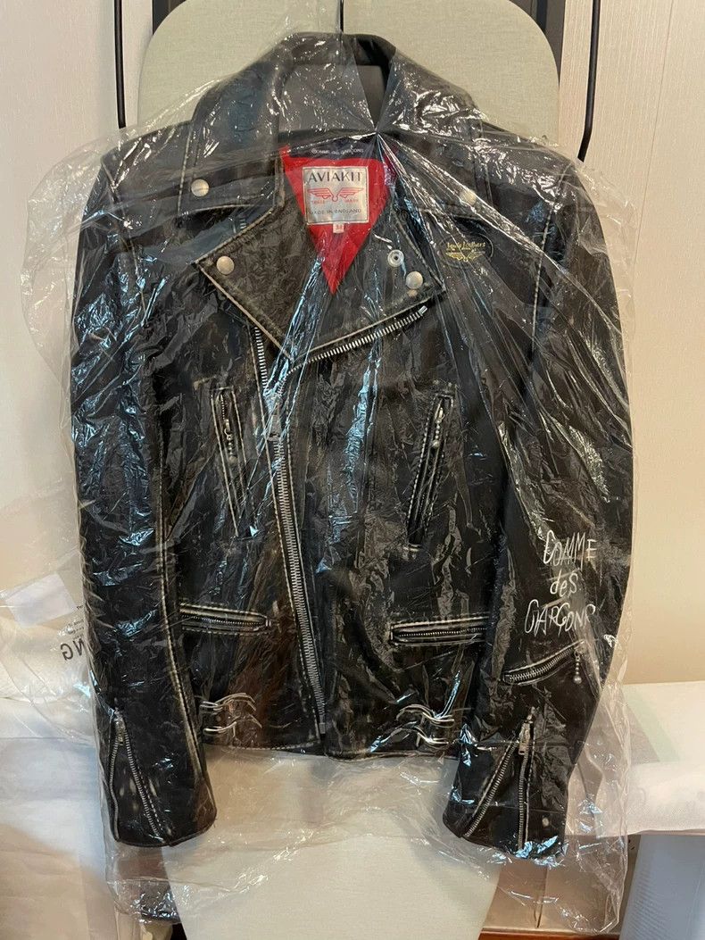 Comme des Garcons CDG x Lewis Leather Jacket Size US S / EU 44-46 / 1 - 4 Thumbnail