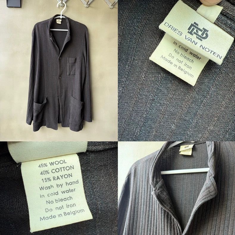Dries Van Noten Dries Van Noten 1994 Men's Coat Size US L / EU 52-54 / 3 - 6 Thumbnail