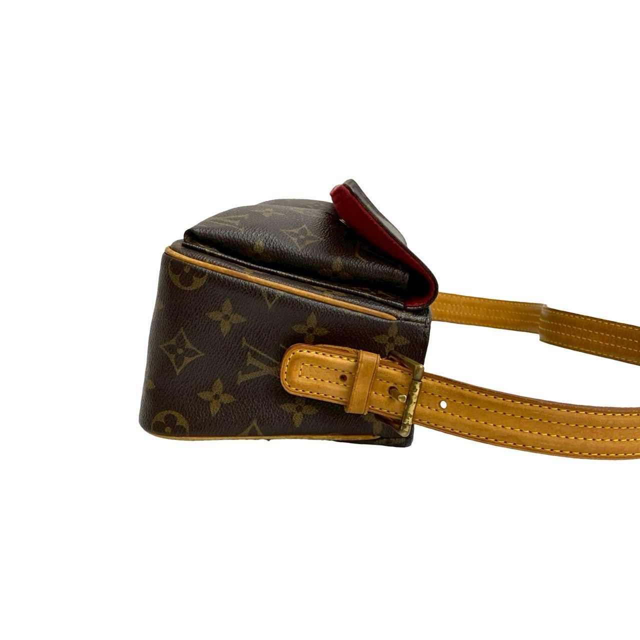 Louis Vuitton Louis Vuitton Louis Vuitton Vivasite Monogram Leather Shoulder Bag Canvas Shoulder Bag DUTY FREE for USA Size ONE SIZE - 7 Thumbnail