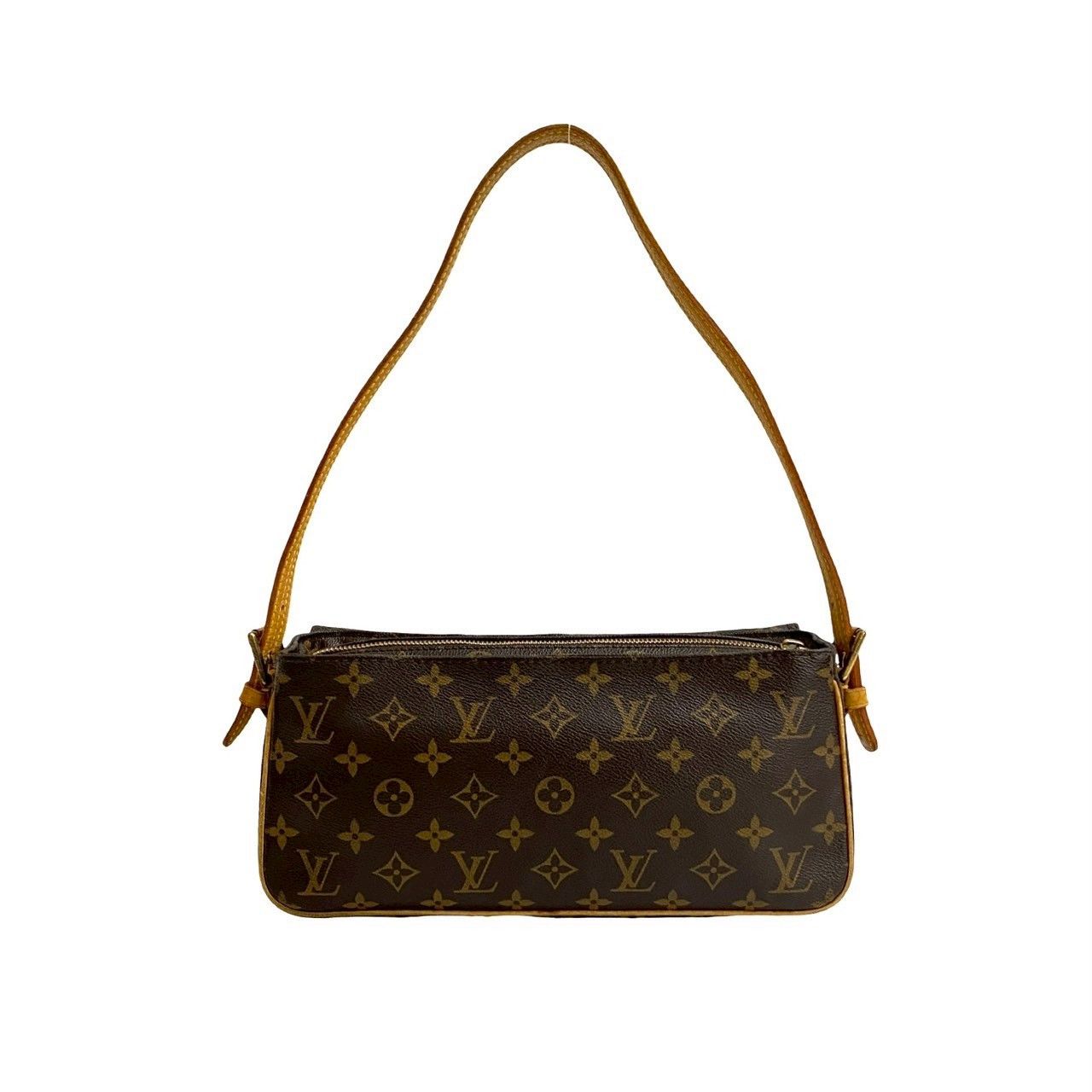 Louis Vuitton Louis Vuitton Louis Vuitton Vivasite Monogram Leather Shoulder Bag Canvas Shoulder Bag DUTY FREE for USA Size ONE SIZE - 4 Thumbnail