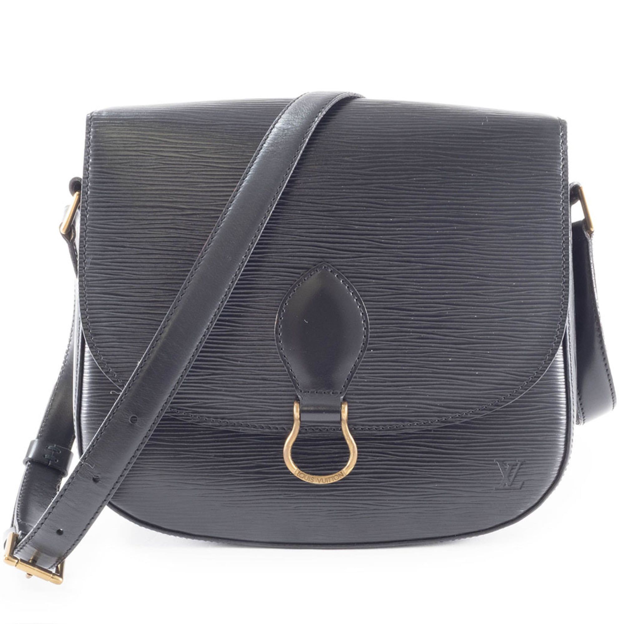 Louis Vuitton Louis Vuitton Saint-Cloud Epi Leather Shoulder Bag M52192 Black Women's (Slightly Sticky) Size ONE SIZE - 2 Thumbnail