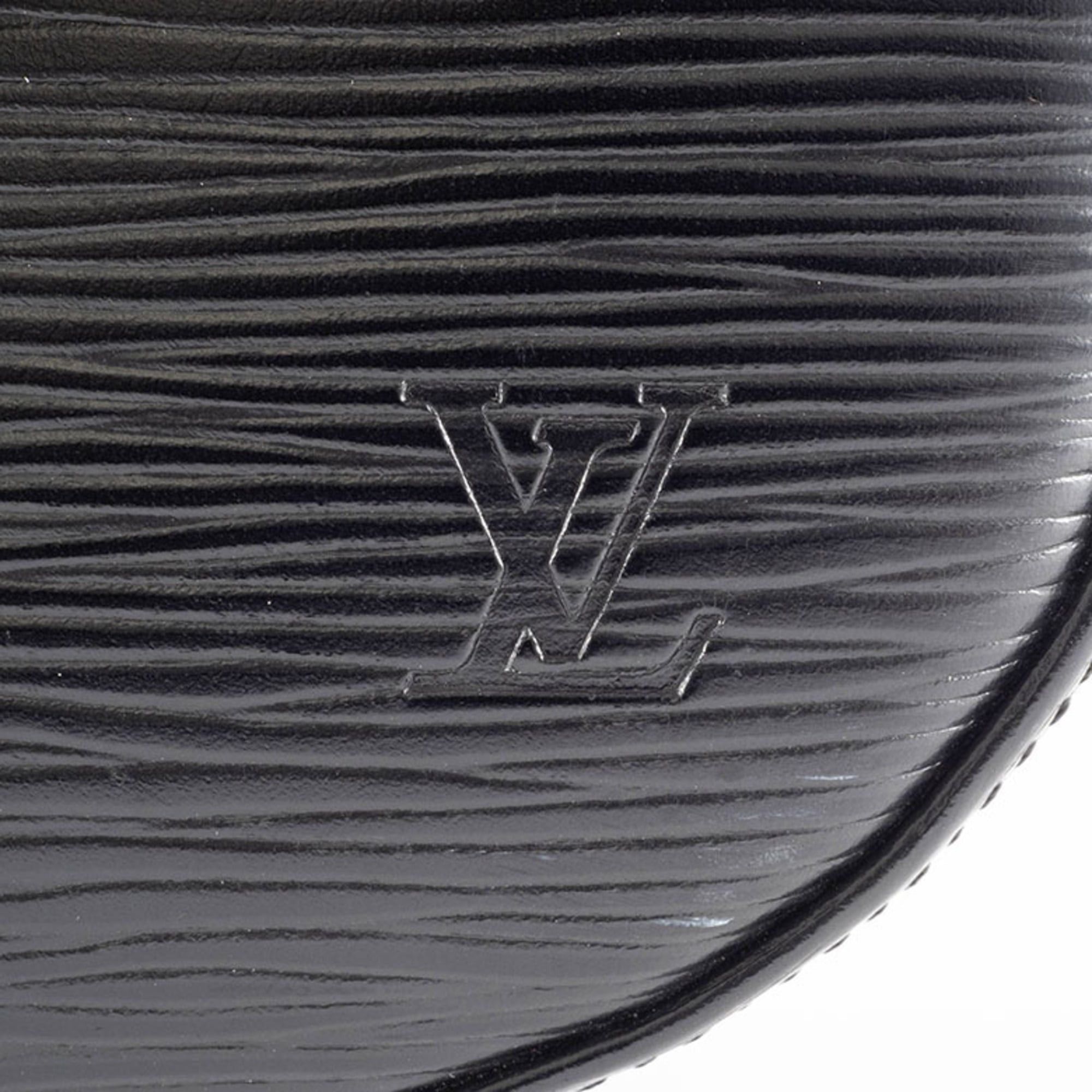 Louis Vuitton Louis Vuitton Saint-Cloud Epi Leather Shoulder Bag M52192 Black Women's (Slightly Sticky) Size ONE SIZE - 14 Thumbnail